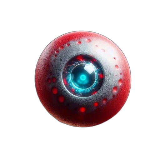robot, weapon, creature, 3d render transparent PNG cut-out