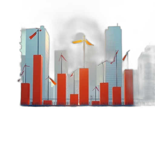 concept art, 3d render, employment, statistics transparent PNG cut-out