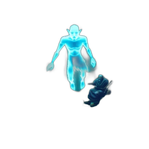 robot, creature, staff, animal transparent PNG cut-out