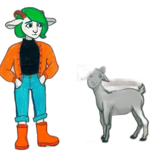 animal, creature, jacket, concept art transparent PNG cut-out