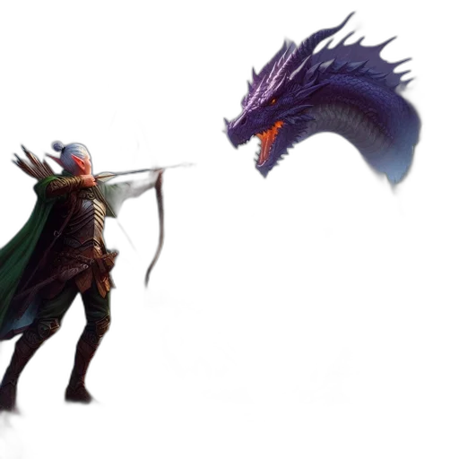 dragon, sword, creature, weapon transparent PNG cut-out