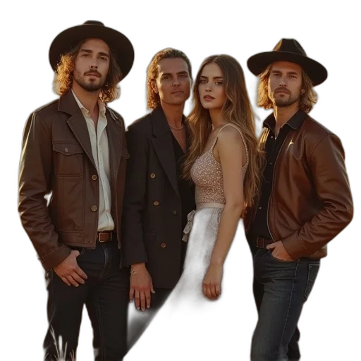 jacket, staff, hat, country transparent PNG cut-out