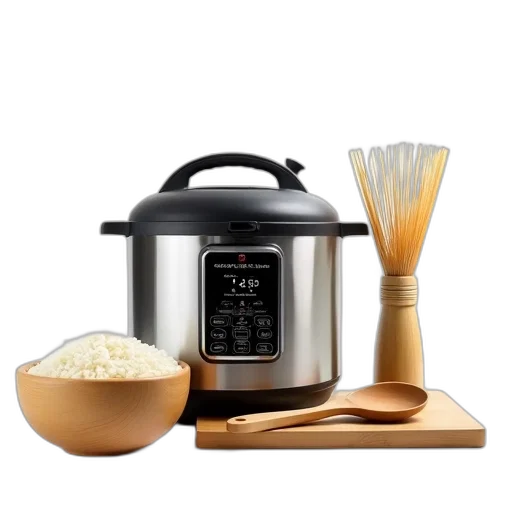 modern, electric, pressure, cooker transparent PNG cut-out