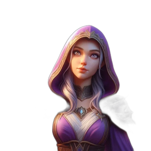 staff, face, dress, crown transparent PNG cut-out