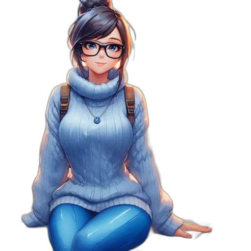 staff, dress, jacket, robot transparent PNG cut-out