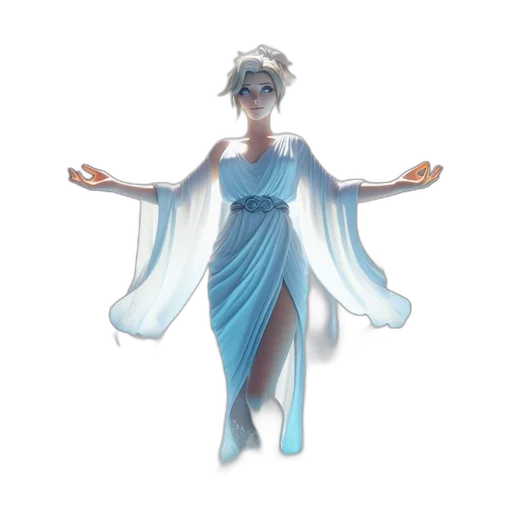 dress, concept art, 3d render, fantasy art transparent PNG cut-out