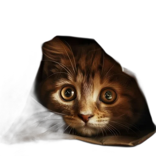 animal, face, hat, creature transparent PNG cut-out