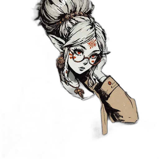 staff, mask, face, weapon transparent PNG cut-out