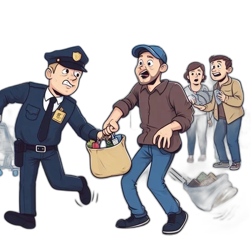 concept art, cartoon, comic book art, city street transparent PNG cut-out