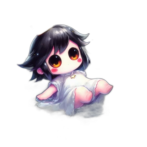 creature, dress, staff, animal transparent PNG cut-out