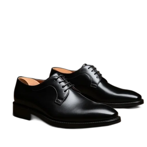 shoes, photorealistic, mens, business transparent PNG cut-out