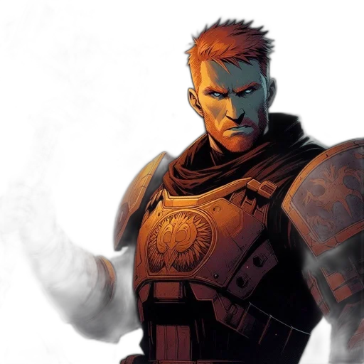 comic book art, concept art, cyberpunk, man transparent PNG cut-out
