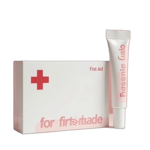 first, aid, burn, cream transparent PNG cut-out