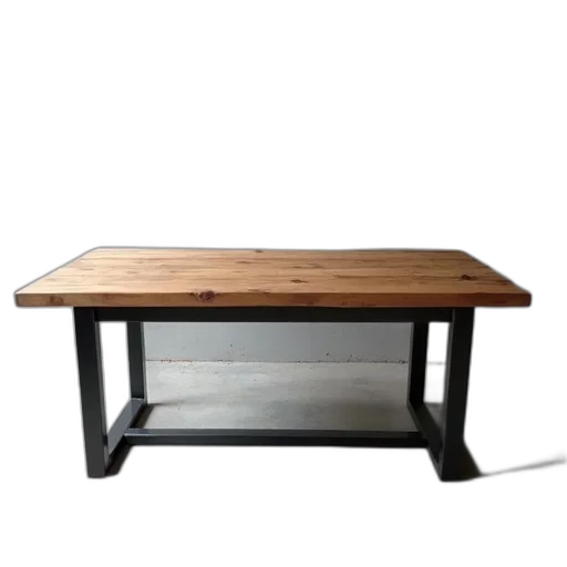 furniture, staff, 3d render, rustic transparent PNG cut-out