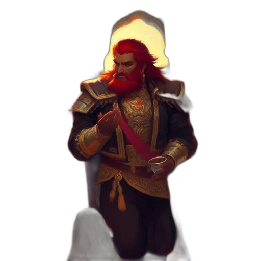 staff, jacket, mask, crown transparent PNG cut-out