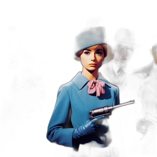 hat, staff, face, dress transparent PNG cut-out