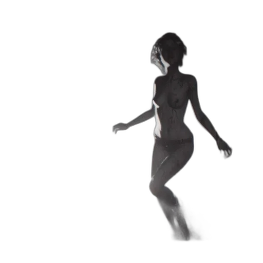 dress, robot, creature, 3d render transparent PNG cut-out