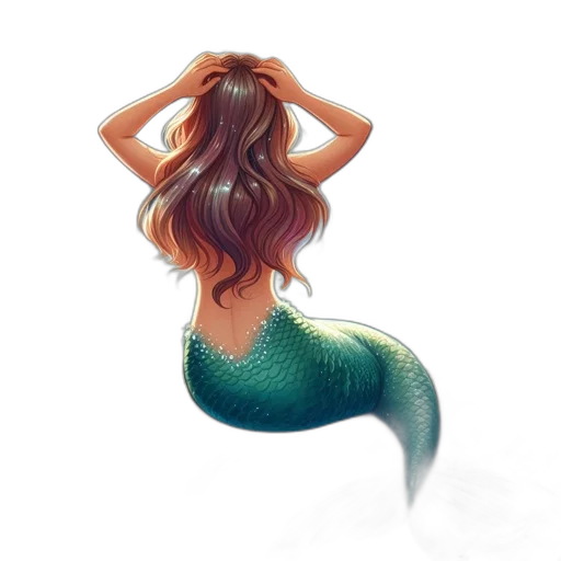 creature, hair, dress, animal transparent PNG cut-out