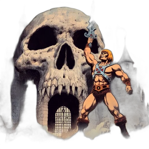 concept art, comic book art, fantasy art, pixel art transparent PNG cut-out