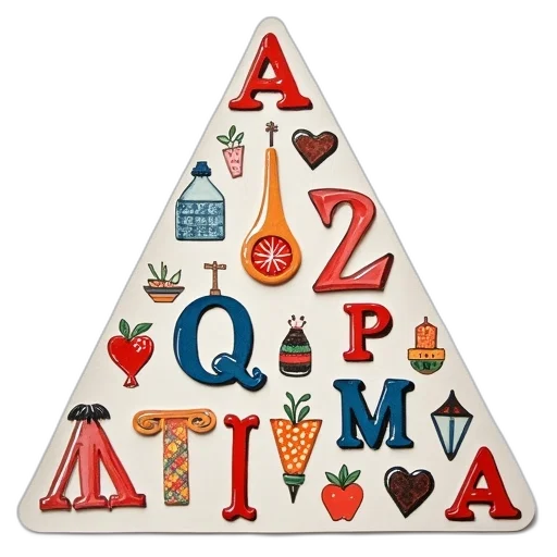 jewelry, alphabet, stickers, triangle transparent PNG cut-out
