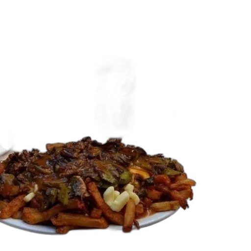 food, crown, 3d render, plate transparent PNG cut-out