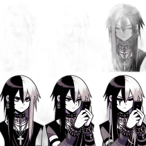 mask, face, concept art, anime transparent PNG cut-out
