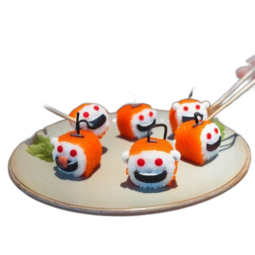 food, robot, weapon, 3d render transparent PNG cut-out