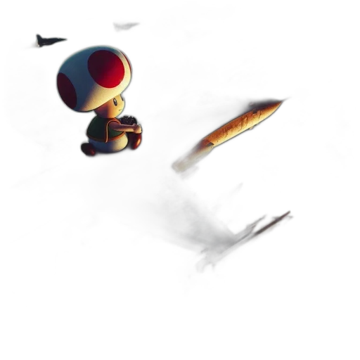 weapon, robot, sword, staff transparent PNG cut-out
