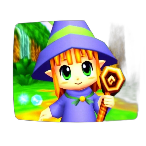 staff, hat, 3d render, fantasy art transparent PNG cut-out