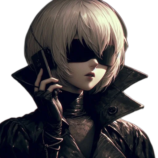 mask, jacket, face, weapon transparent PNG cut-out