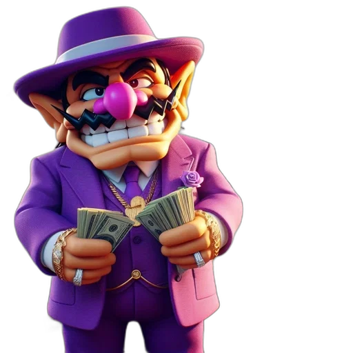 mask, hat, staff, 3d render transparent PNG cut-out