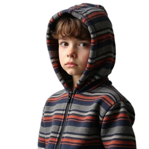jacket, face, 3d render, photorealistic transparent PNG cut-out