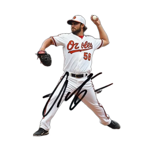 baseball, card, featuring, player transparent PNG cut-out