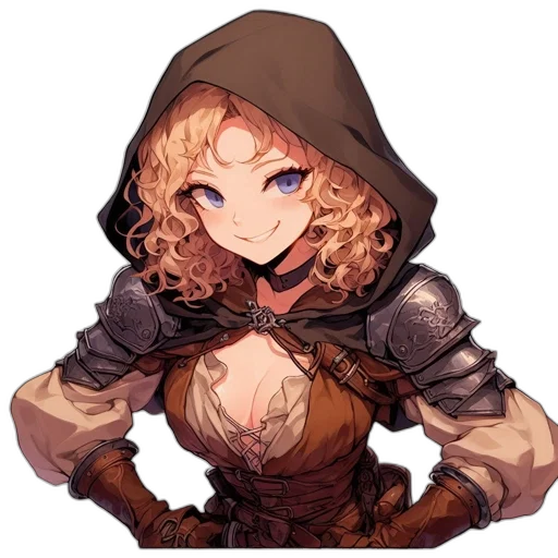staff, face, dress, hat transparent PNG cut-out