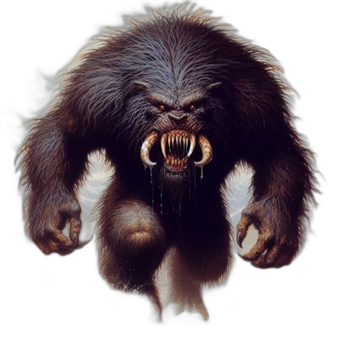 creature, animal, concept art, photorealistic transparent PNG cut-out