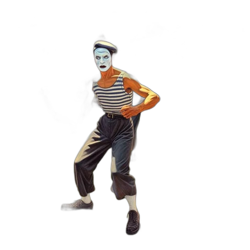 mask, robot, creature, staff transparent PNG cut-out
