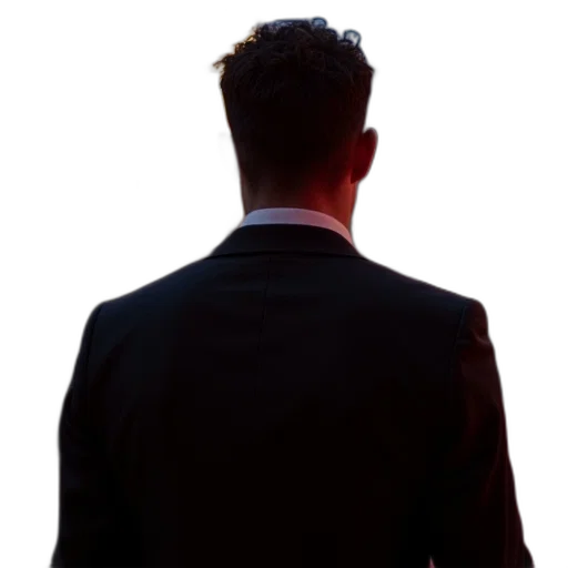 jacket, staff, face, hair transparent PNG cut-out