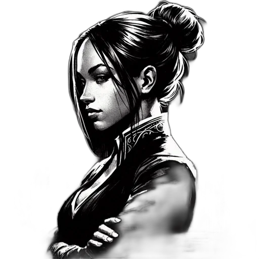 face, staff, fantasy art, concept art transparent PNG cut-out