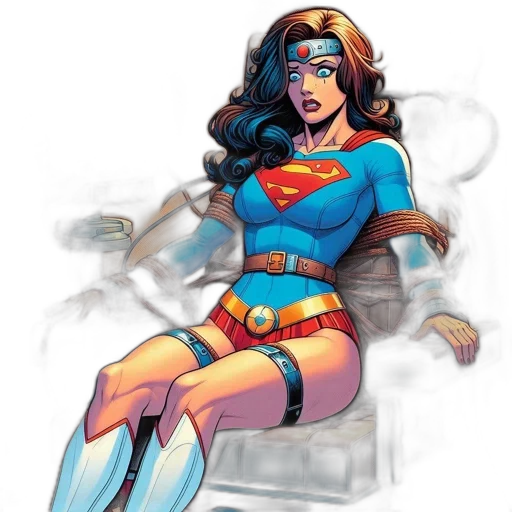 comic book art, concept art, cartoon, fantasy art transparent PNG cut-out