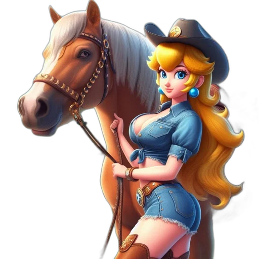 dress, weapon, hat, staff transparent PNG cut-out