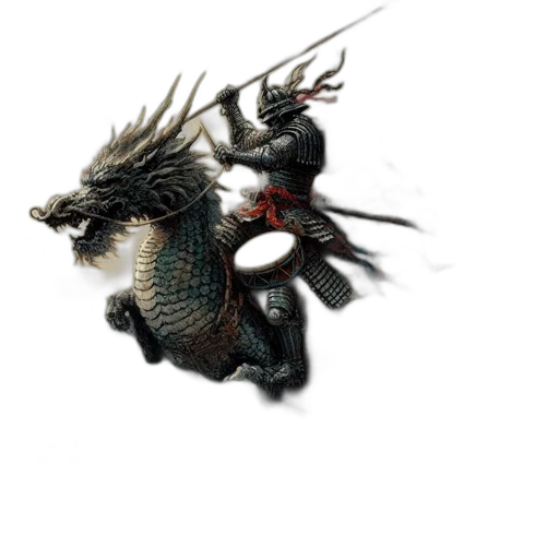 dragon, animal, weapon, sword transparent PNG cut-out