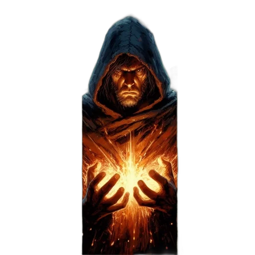 mask, staff, jacket, sword transparent PNG cut-out