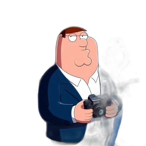 weapon, jacket, animal, staff transparent PNG cut-out