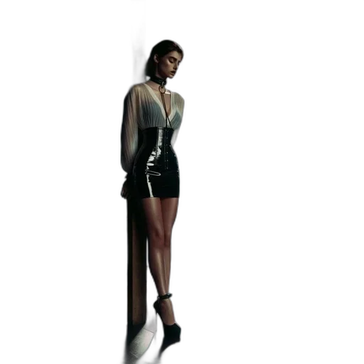 dress, staff, jacket, umbrella transparent PNG cut-out