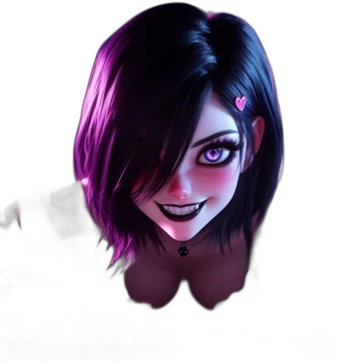 face, mask, creature, staff transparent PNG cut-out