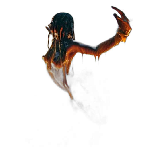 mask, creature, dragon, hair transparent PNG cut-out