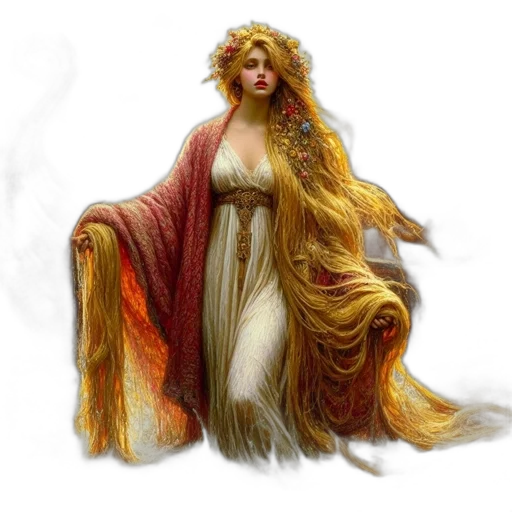 dress, fantasy art, concept art, photorealistic transparent PNG cut-out