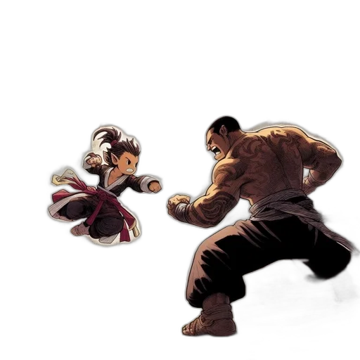 concept art, comic book art, 3d render, pixel art transparent PNG cut-out
