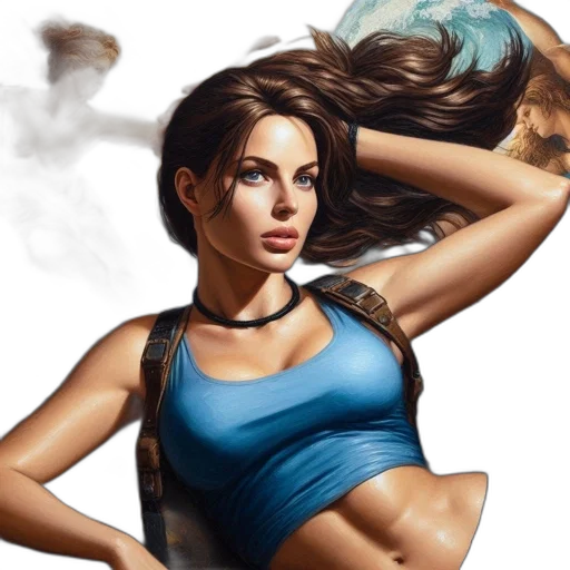 fantasy art, concept art, photorealistic, comic book art transparent PNG cut-out