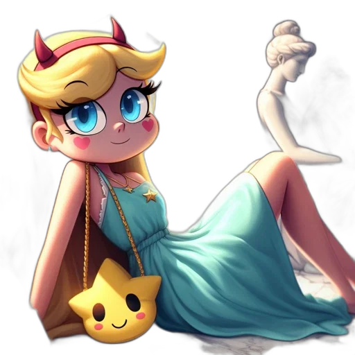 dress, crown, staff, weapon transparent PNG cut-out